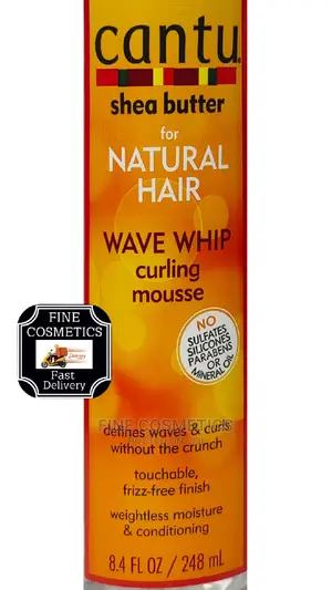 Cantu Shea Butter Wave Whip Curling Mousse for Natural Hair