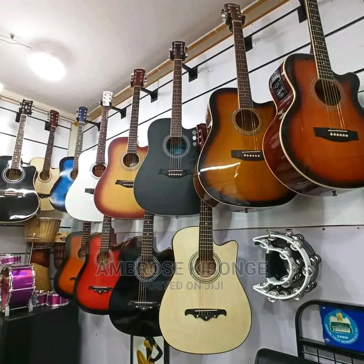 High Quality Multicolored Portable Acoustic Guitar Brands