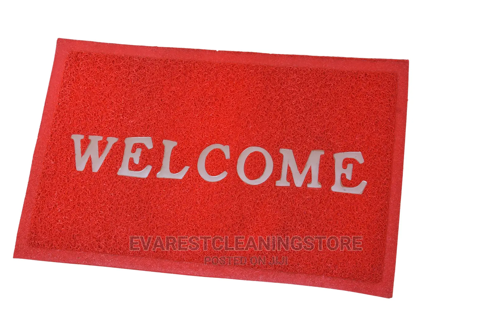 Pvc Door Mat Red, Blue