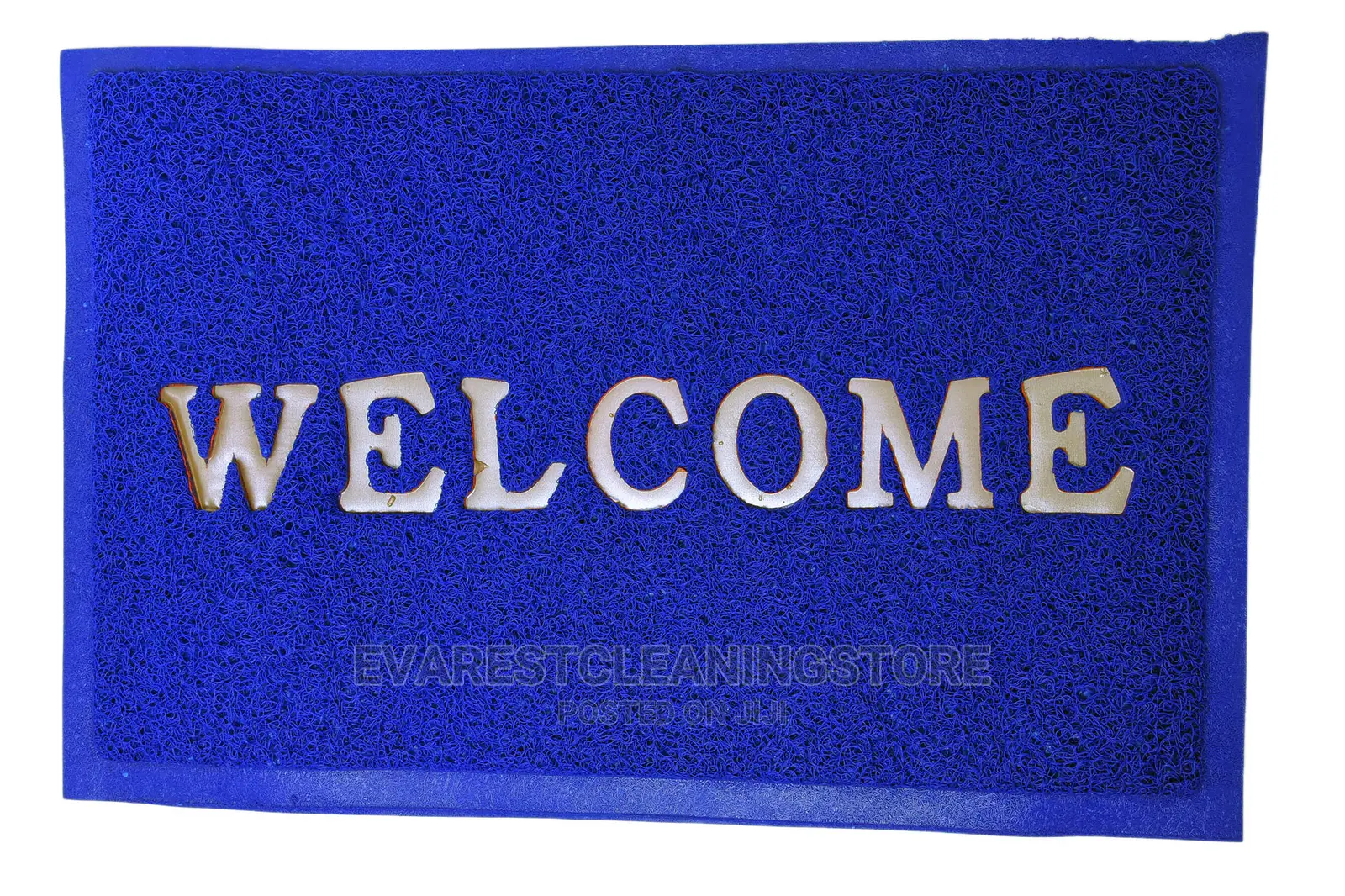 Pvc Door Mat Red, Blue