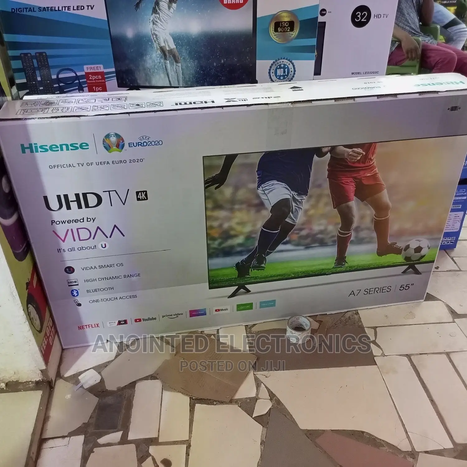 Hisense Tv 55"inches Smart 4k