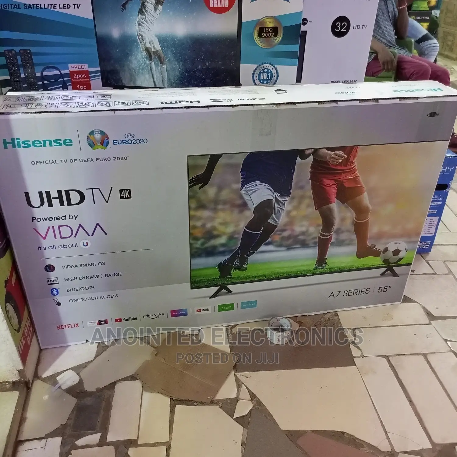 Hisense Tv 55"inches Smart 4k