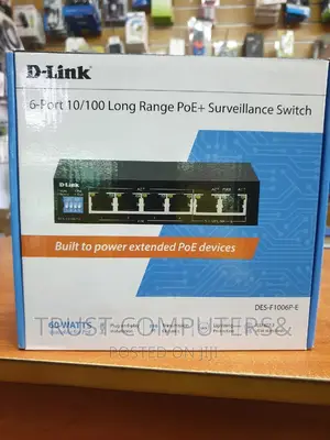 D-Link 6port Poe Surveillance Switch