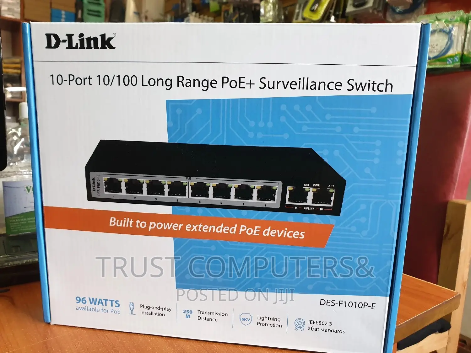 D-Link 8port Poe Surveillance Switch