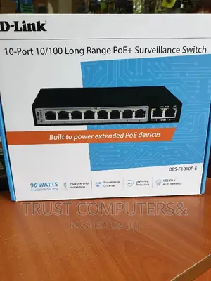 D-Link 8port Poe Surveillance Switch