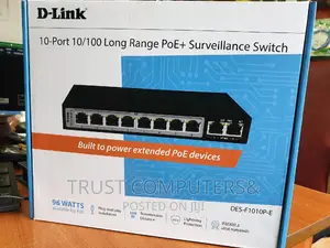 D-Link 8port Poe Surveillance Switch