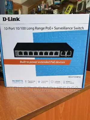 D-Link 8port Poe Surveillance Switch