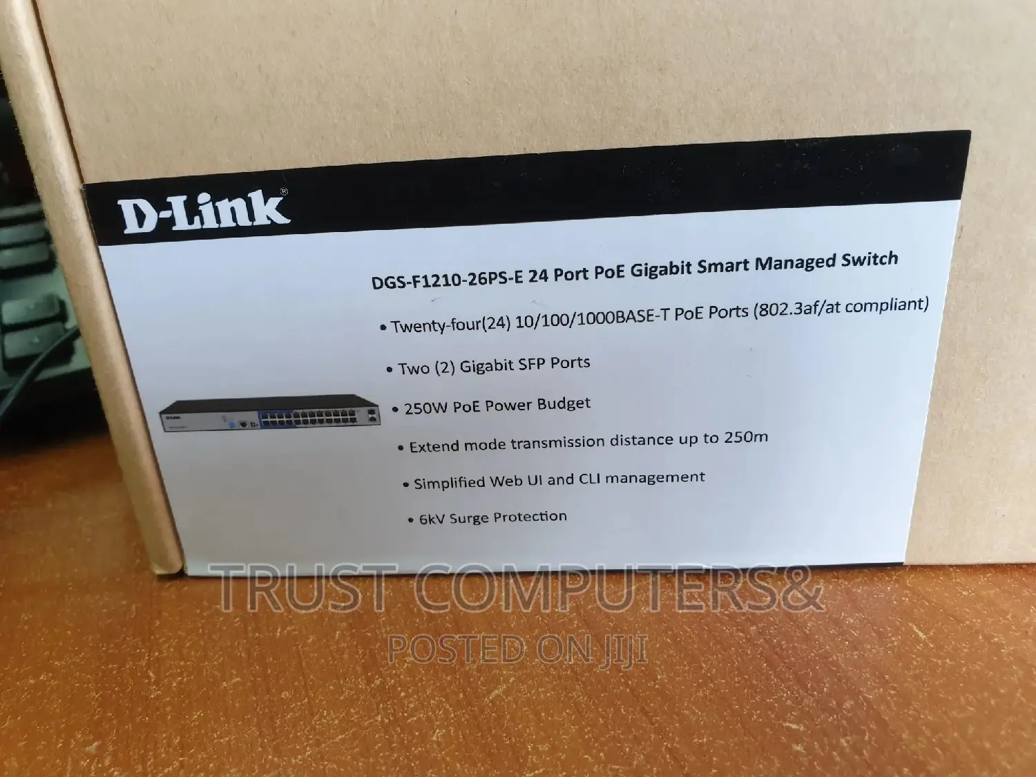 D-Link 24 Port Poe Gigabit Smart Managed Switch