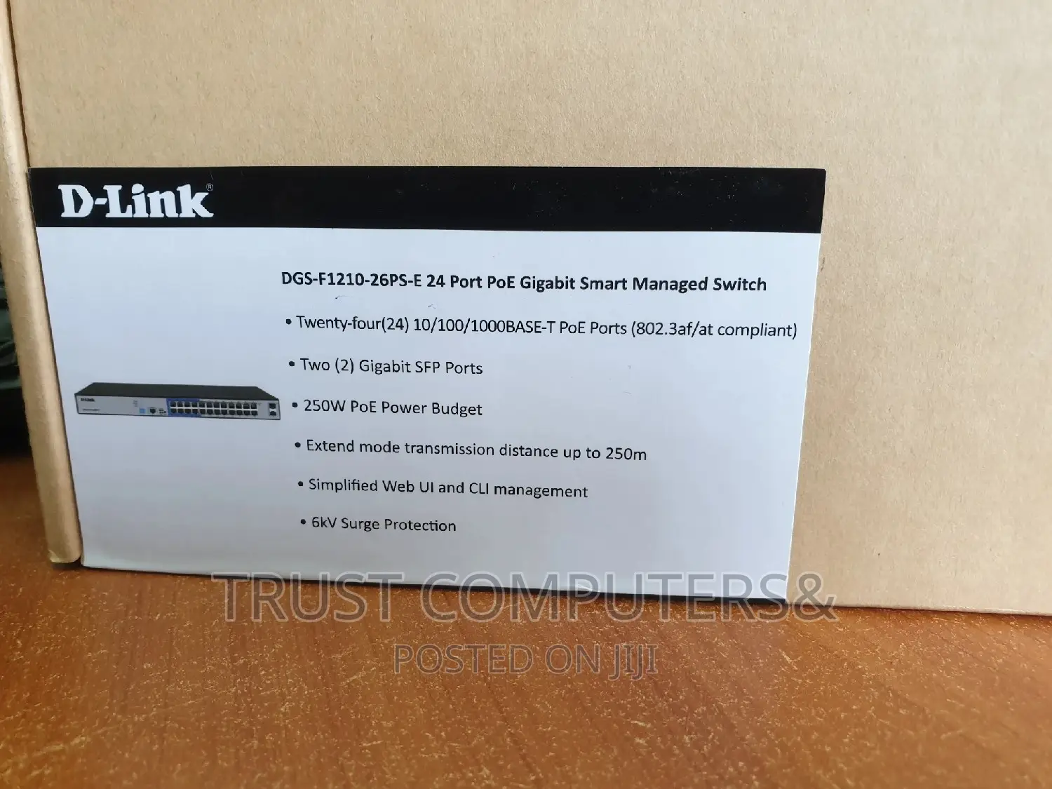 D-Link 24 Port Poe Gigabit Smart Managed Switch