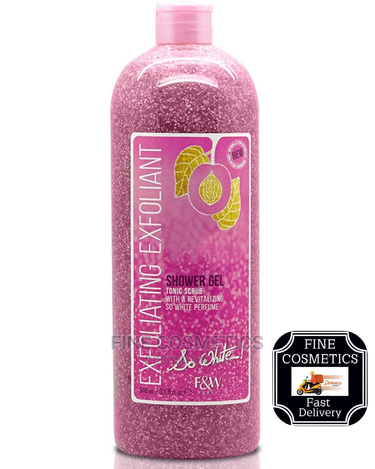 ORIGINAL Fair and White So White Exfoliate Shower Gel Scrub in Central