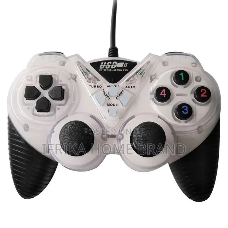 USB Double Shock Controller For Pc Playstation