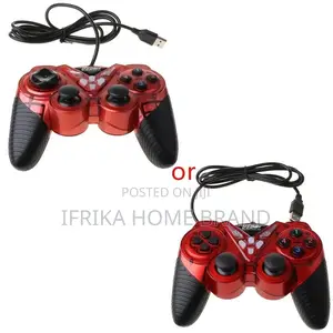 USB Double Shock Controller For Pc Playstation
