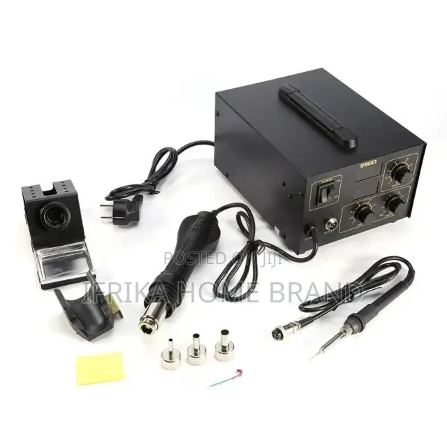 220V 800W 998D SMD Rework Solder Station Soldering Iron Hot