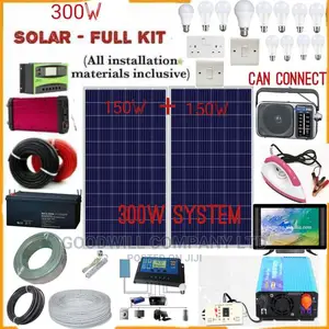 300w Solar System Full Kit