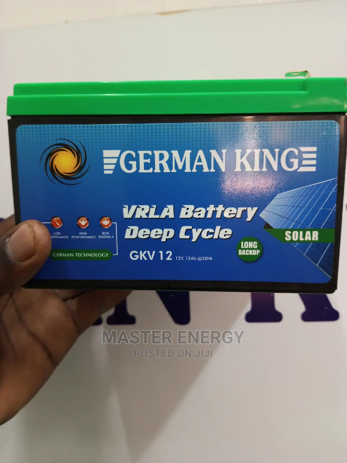 12ah German King Battery