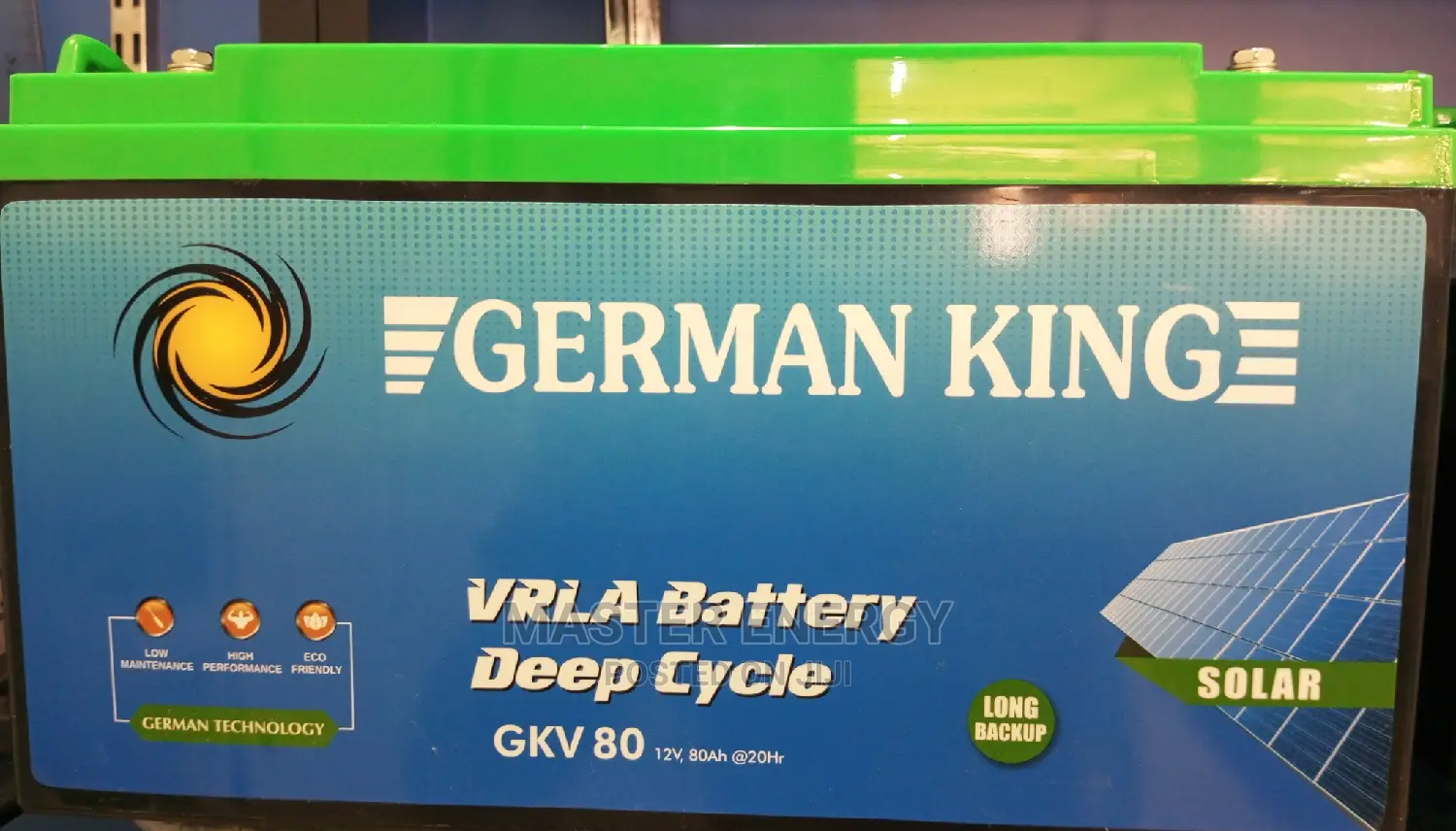80ah German King Battery