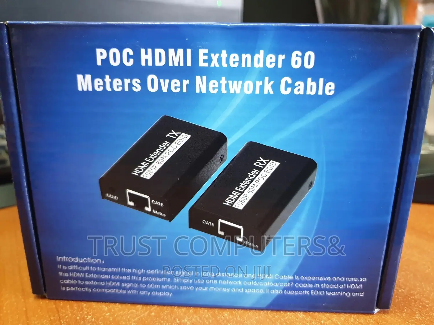 Hdmi Extender 60m (Hdmi to Lan)