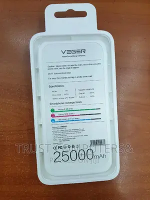 Veger Power Bank 25000 Mah