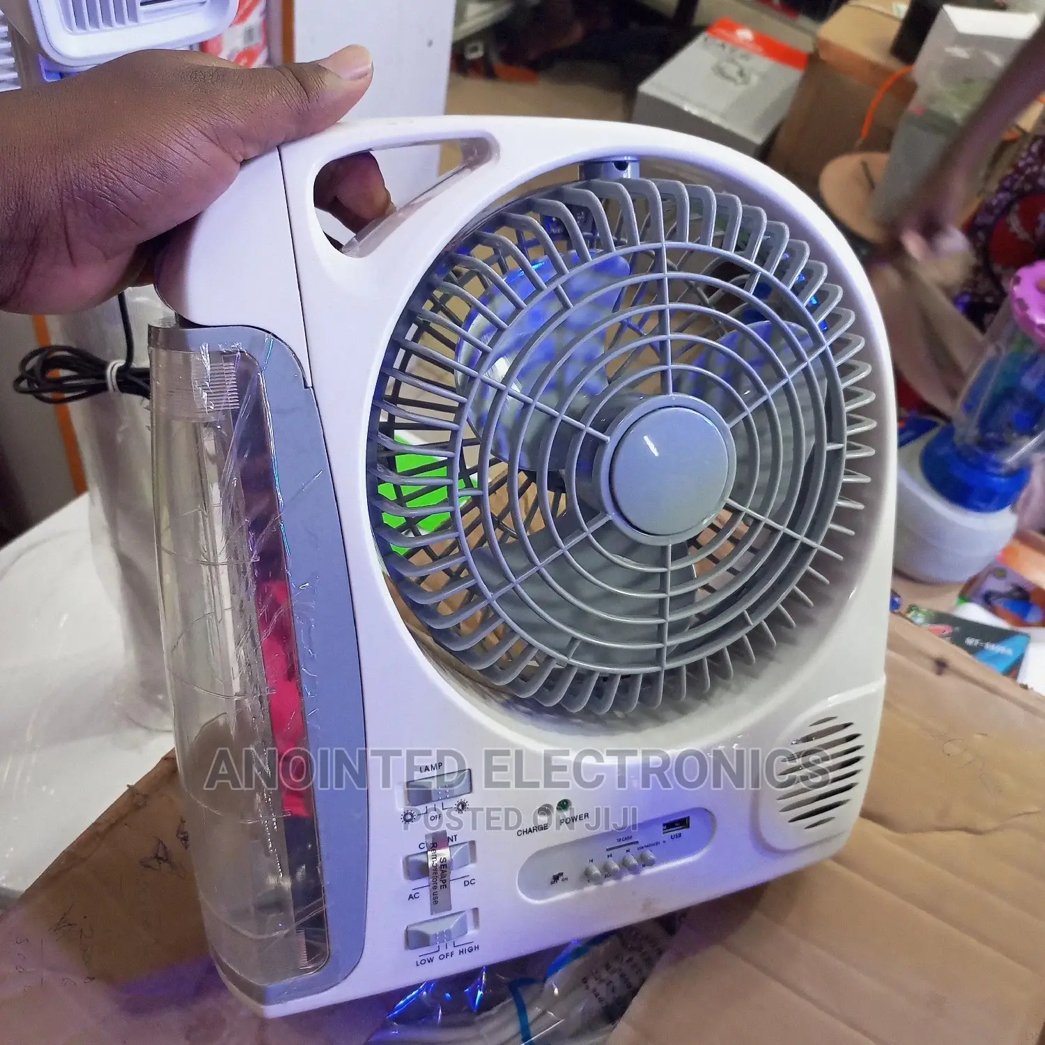 Rechargeable Table Fan