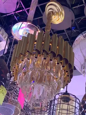 Goldish Ceiling Pendant Light