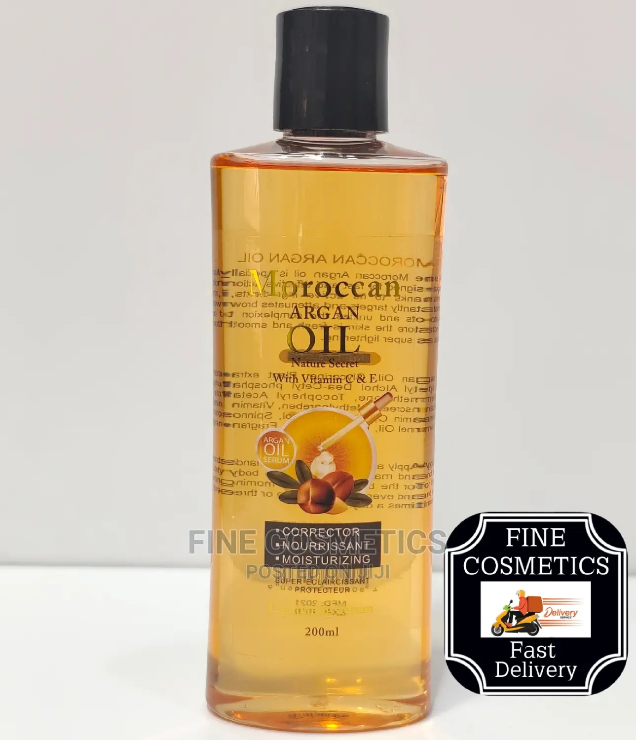 Moroccan Argan Oil - Nature Secret With Vitamin E and C 200g