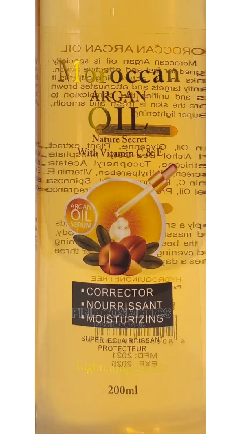 Moroccan Argan Oil - Nature Secret With Vitamin E and C 200g