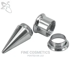 1pair Surgical Steel Two Flared Ear Tunnels Stretcher Screw