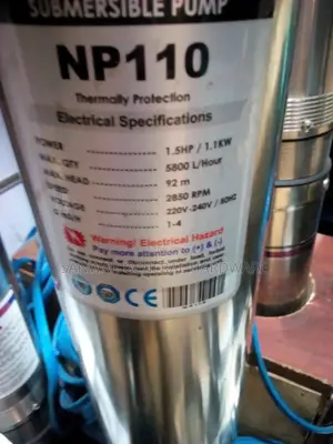 92m, Submersible Pump (Kingmax-Italy)