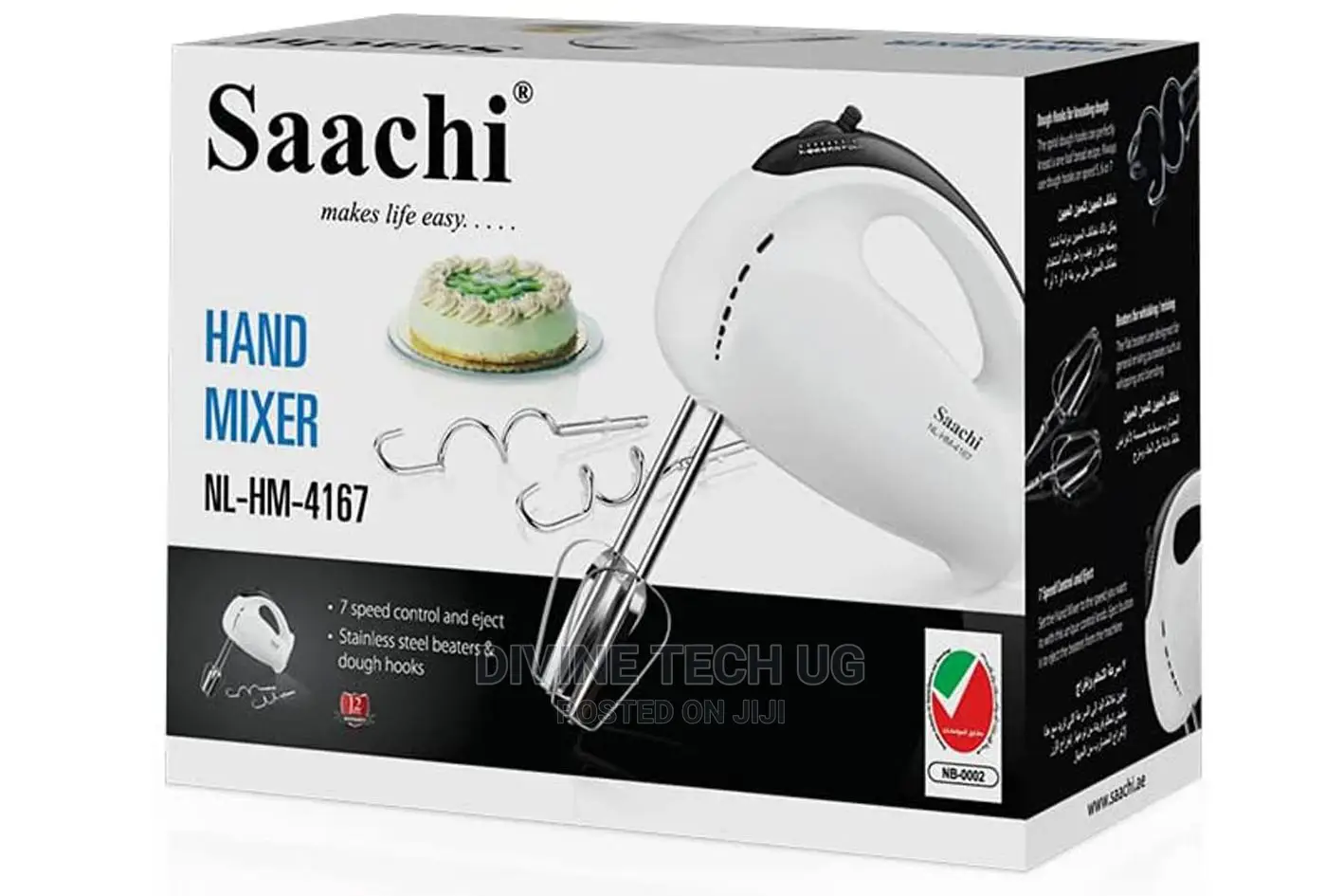 Saachi Hand Mixer Super Speed Mixer - For Baking,Chickenware