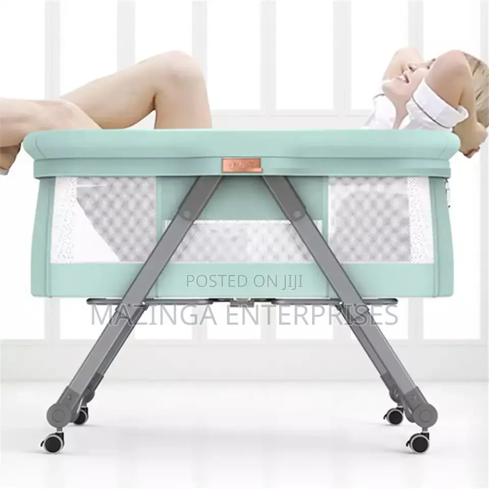 4in1 New Born Baby Cradle Foldable Bed With Mosquito Net