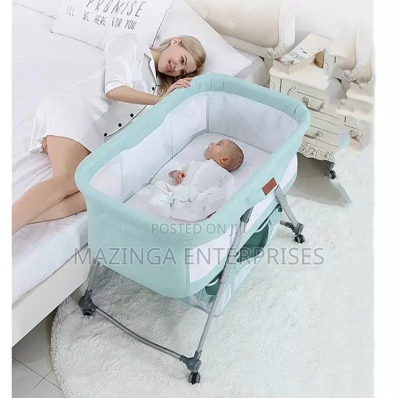 4in1 New Born Baby Cradle Foldable Bed With Mosquito Net