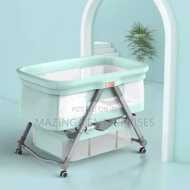 4in1 New Born Baby Cradle Foldable Bed With Mosquito Net
