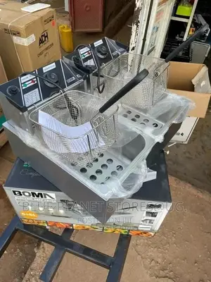 BOMA 12L Commercial Dual Tank Electric Deep Fryers.(6L + 6L)