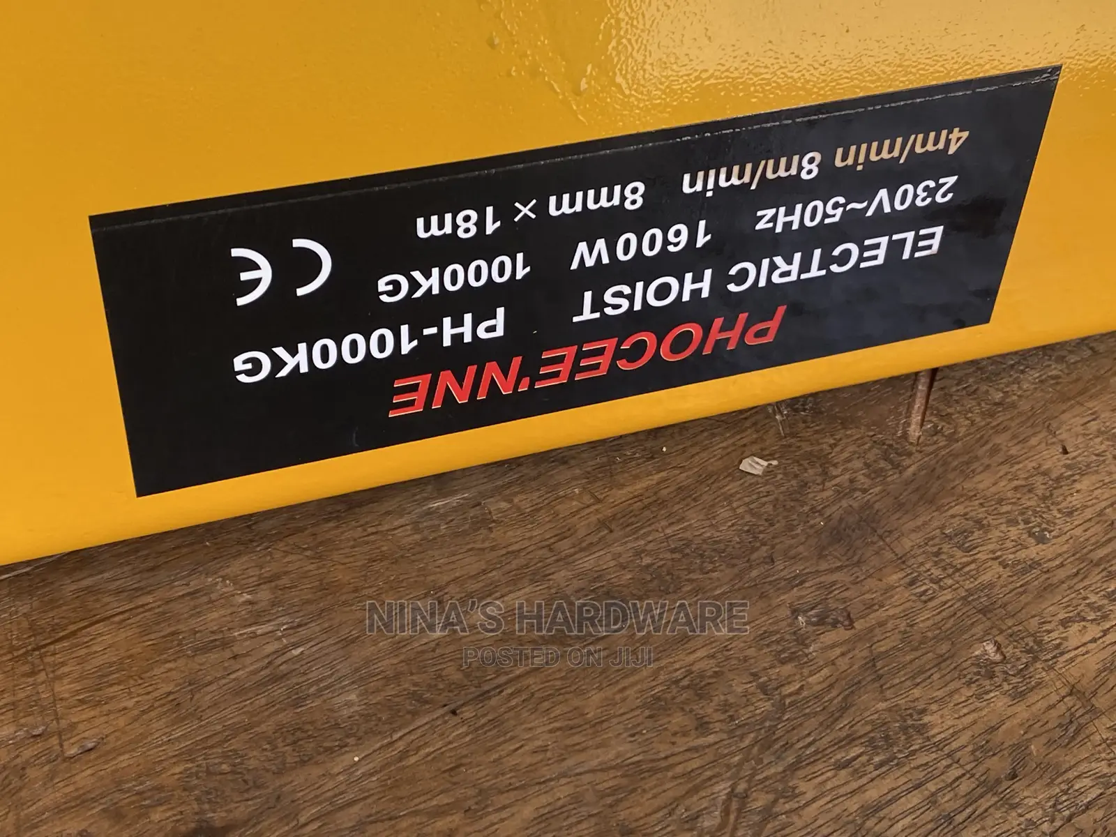 Electric Hoist PH 1000kgs