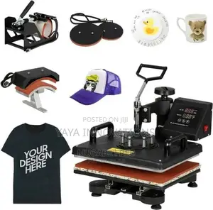 15*15inch Heat Press Machine 8in1 Combined