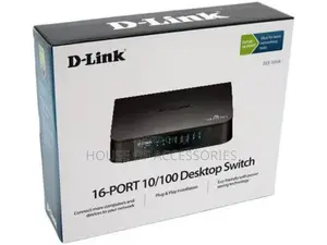 ORIGINAL D-Link 16-Port Gigabit DES F1016 Switch