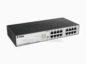 ORIGINAL D-Link 16-Port Gigabit DES F1016 Switch