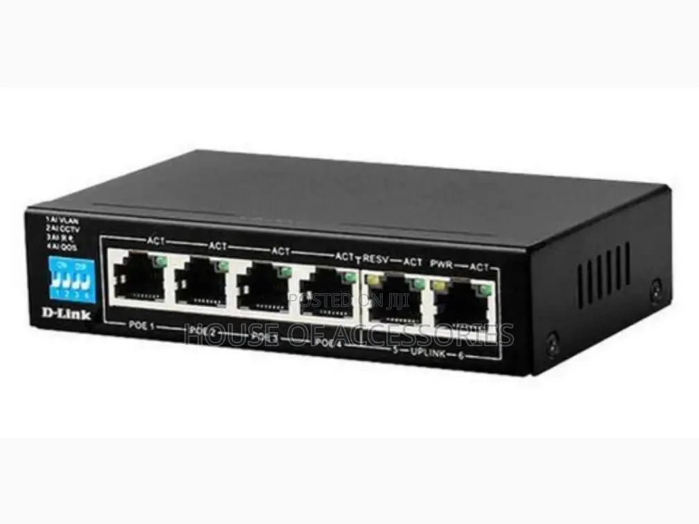 D-Link 6-Port Poe Switch F1006