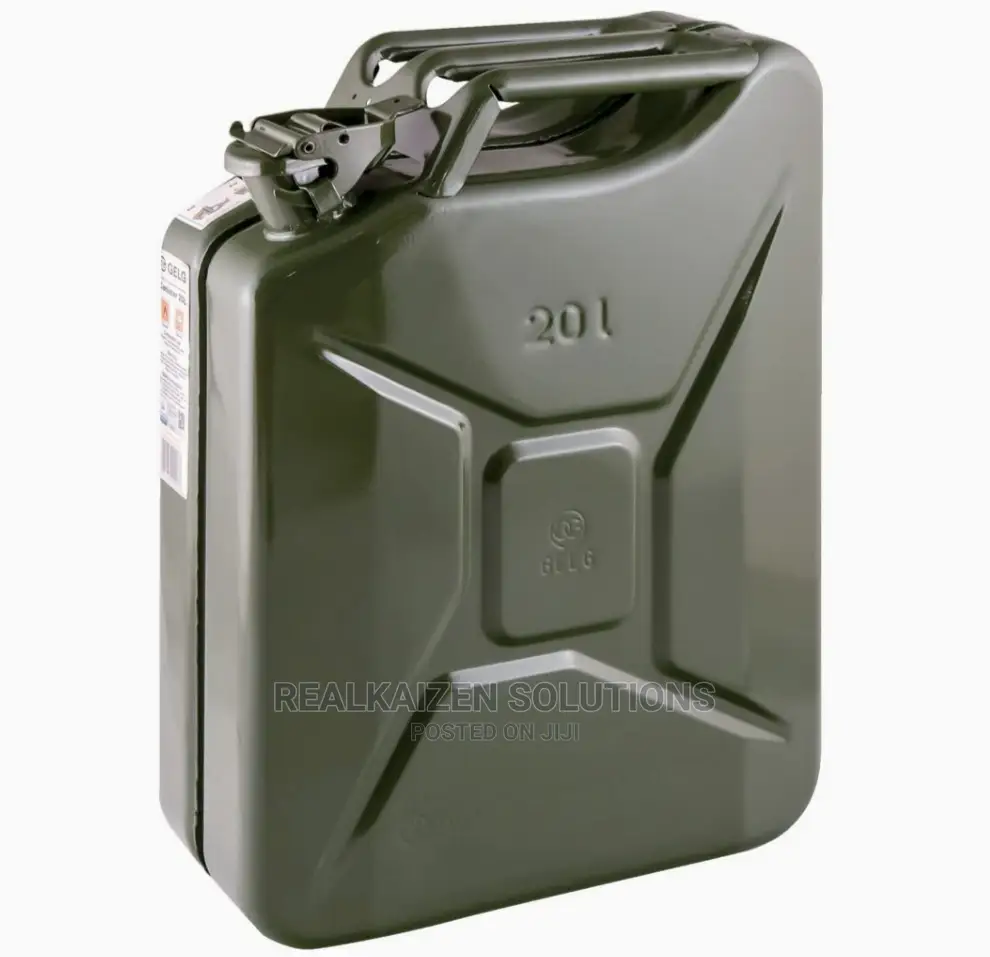 USA GELG 20L Hydrocarbon Metallic Quality Fuel Jerry Can