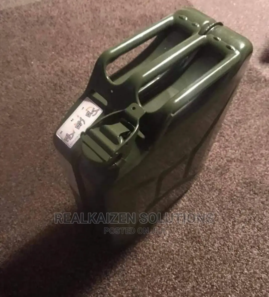 USA GELG 20L Hydrocarbon Metallic Quality Fuel Jerry Can