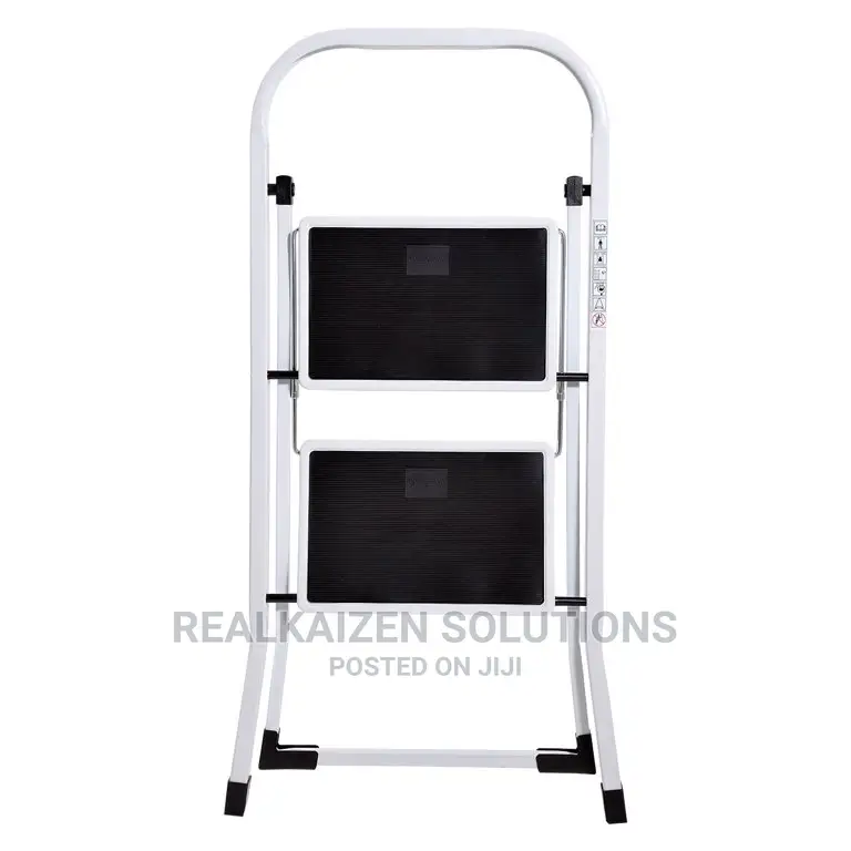 Portable 2 3 4 Step Foldable Anti Slip 150kg Steel Ladder