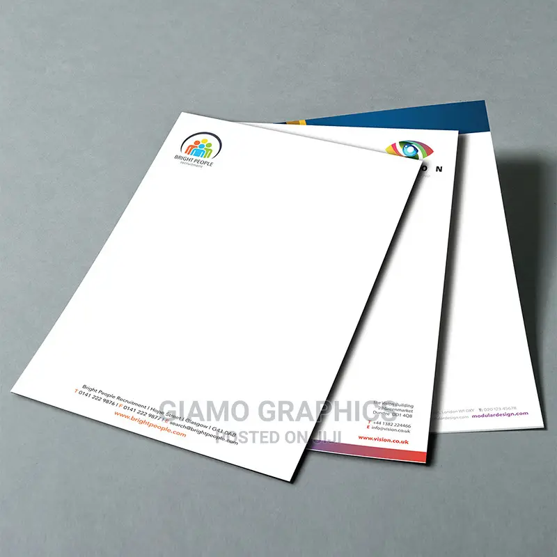 Letterheads / Headed Papers