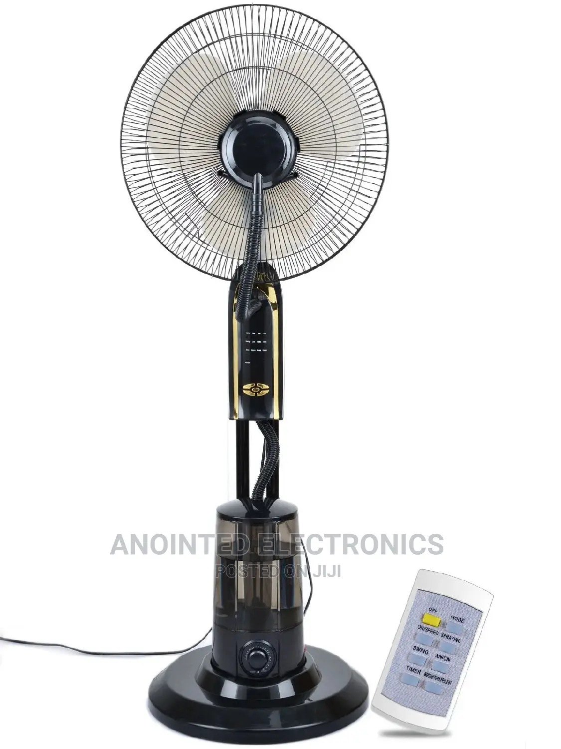 Mist Cooling Fan