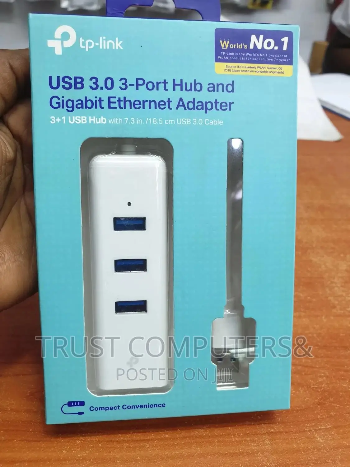 Tp-Link Usb 3.0 3-Port Hub and Gigabit Ethernet Adapter