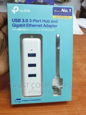 Tp-Link Usb 3.0 3-Port Hub and Gigabit Ethernet Adapter