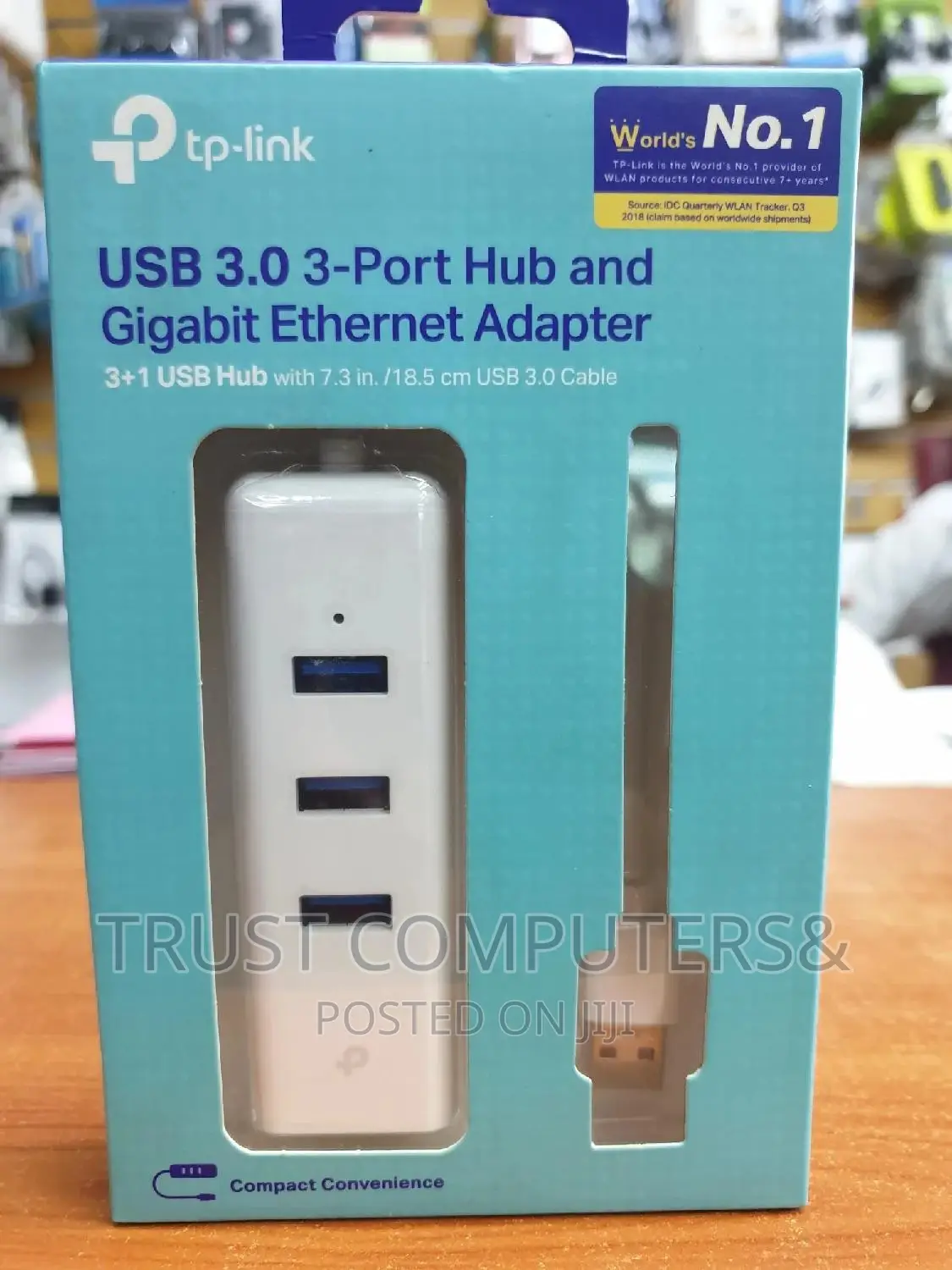 Tp-Link Usb 3.0 3-Port Hub and Gigabit Ethernet Adapter