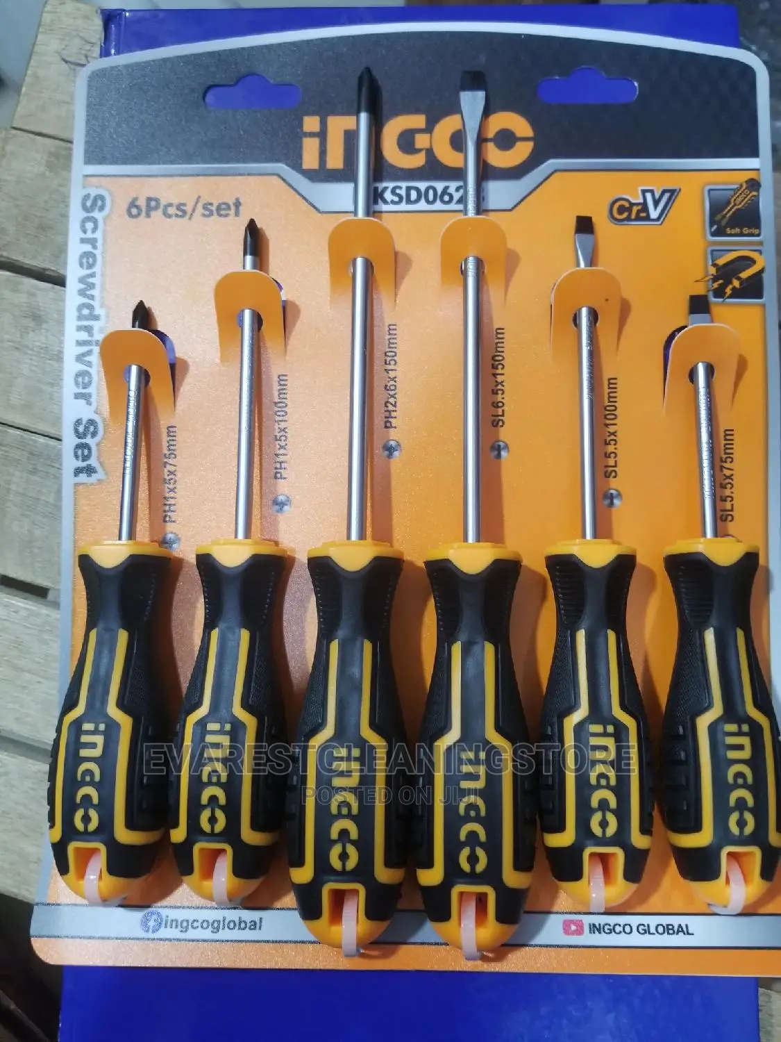 Set of 6pcs Screw Driver