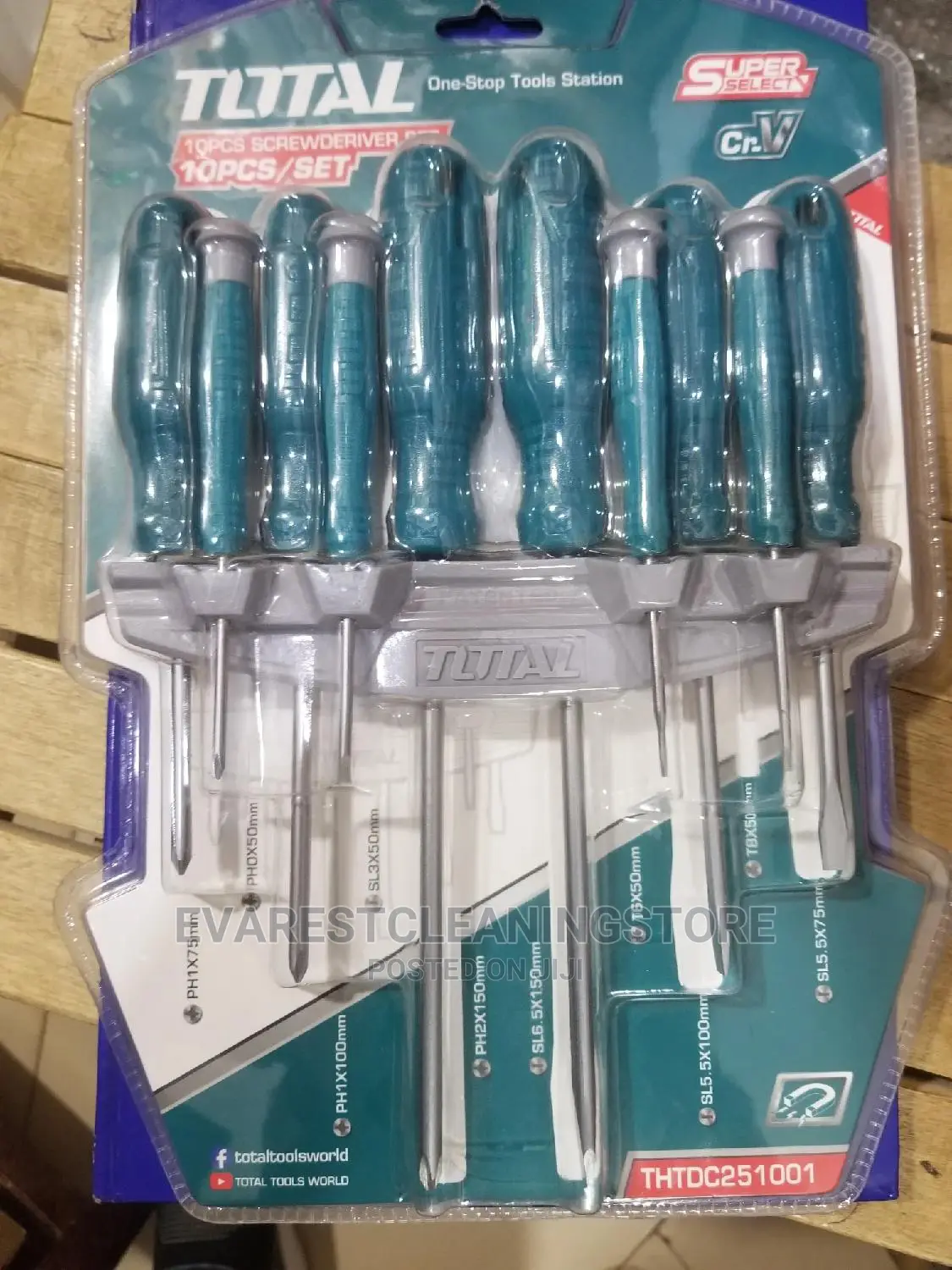 Set of Screw Driver 10pcs