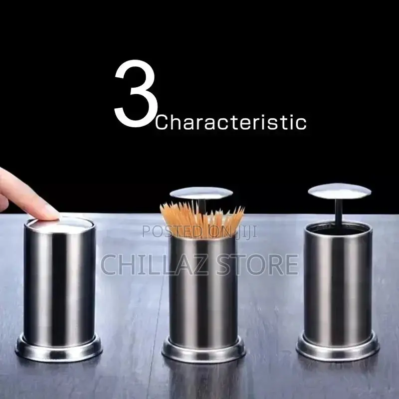 Stainless Steel Toothpick Holder
