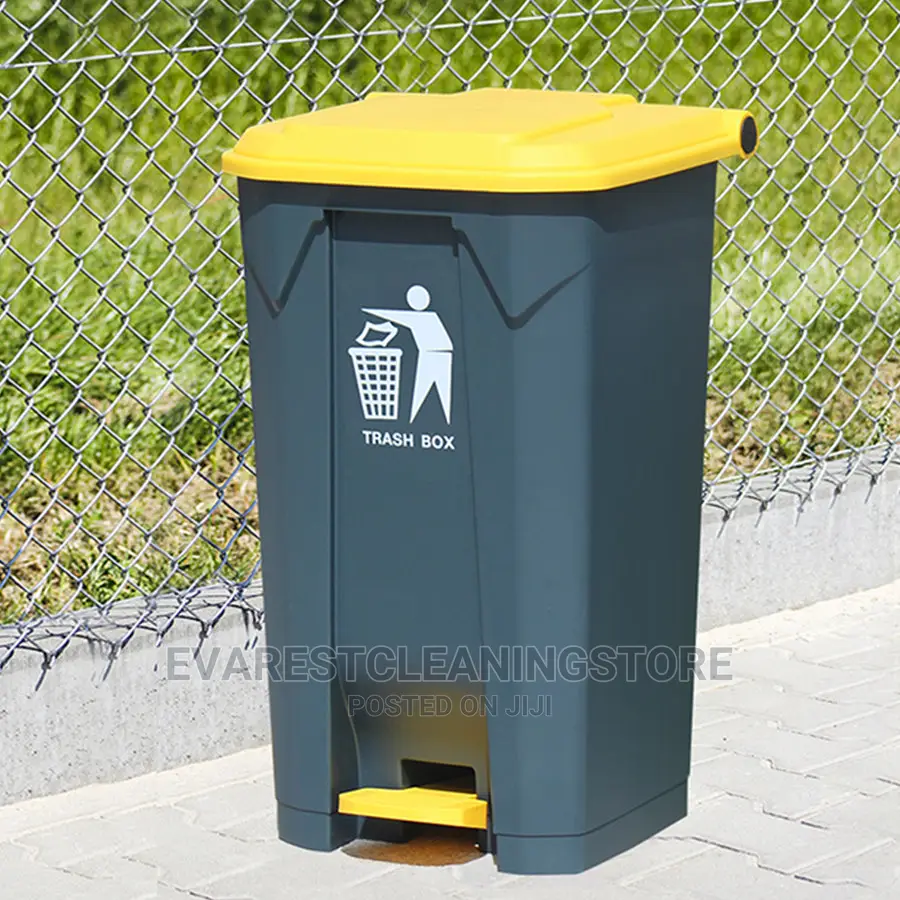 100 Ltrs Pedal Trash Bin Box
